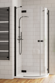 Душевая кабина Radaway Essenza New Black PDD, правая, 90x90 (385001-54-01R)