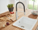 Змішувач для кухні Grohe Concetto, одноважільний, чорний (31491000)