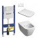 Комплект: Унитаз Kolo Modo + Инсталляция Geberit Duofix + Крышка + Клавиша Delta 11 (L33120000+458.126.00.1+L30112000+115.120.11.1)