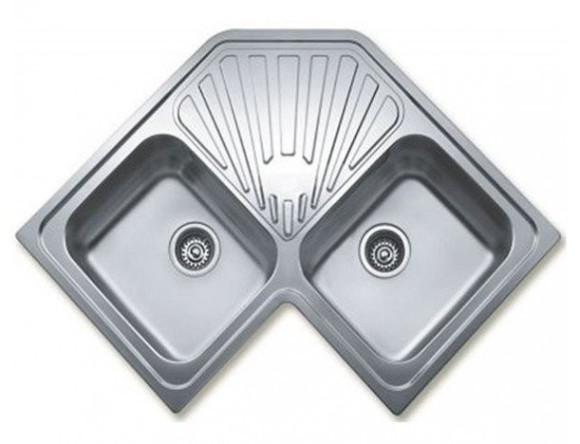 Кухонная мойка стальная Teka Classic, 83x83 (10118005)