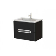 Тумба з умивальником Juventa Prato, 75 (PR-75BLACK)