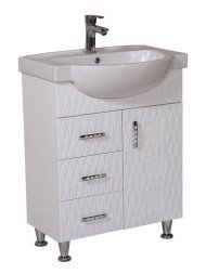 Тумба с умывальником Aqua Rodos Ассоль/Акцент, 65 (АР000041687)
