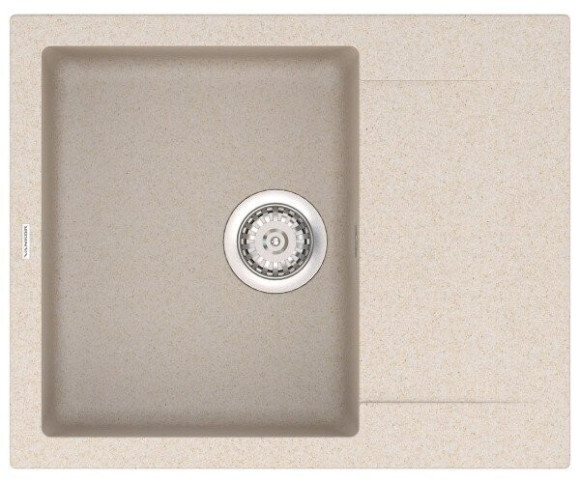 Кухонная мойка гранитная Vankor Orman, 61x49, бежевый (ORMAN OMP 02.61 BEIGE)