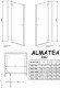 Душевые двери Radaway Almatea DWJ 110R, правые (31312-01-01N) Душевые двери Radaway Almatea DWJ 110R, правые (31312-01-01N)