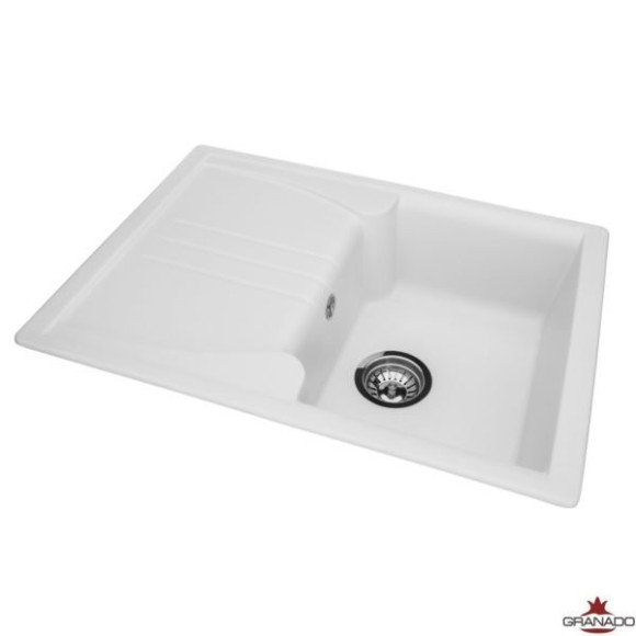 Кухонная мойка гранитная Granado Salamanka, 68x50, белый (SALAMANKA-0605)