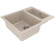 Кухонная мойка гранитная Vankor Orman, 61x49, бежевый (ORMAN OMP 03.61 BEIGE)