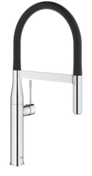 Змішувач для кухні Grohe Essence , одноважільний, чорний (30294000)
