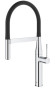Змішувач для кухні Grohe Essence , одноважільний, чорний (30294000)
