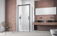 Душевая кабина Radaway Idea Black KDJ, правая, 150x150 (387045-54-01R) Душевая кабина Radaway Idea Black KDJ, правая, 150x150 (387045-54-01R)