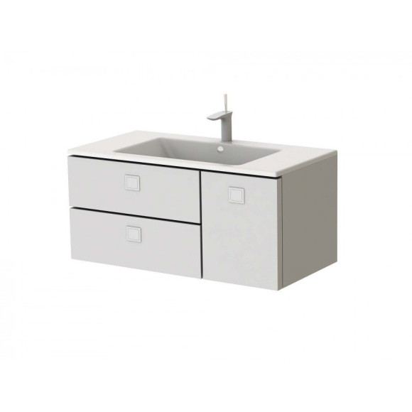 Тумба з умивальником Botticelli Rimin, 100 (RM-100 WHT)
