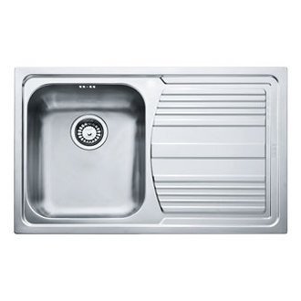 Кухонная мойка стальная Franke LLX 611, 79x50 (101.0381.808)