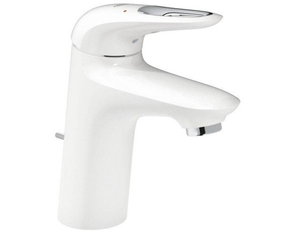 Cмеситель для умывальника Grohe Eurostyle, однорычажный, белый (33558LS3)