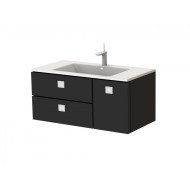 Тумба з умивальником Botticelli Rimin, 100 (RM-100 BLK)