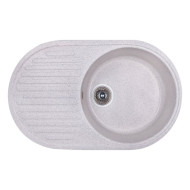 Кухонна мийка гранітна Cosh, 73x46, сірий (COSH7446K210)