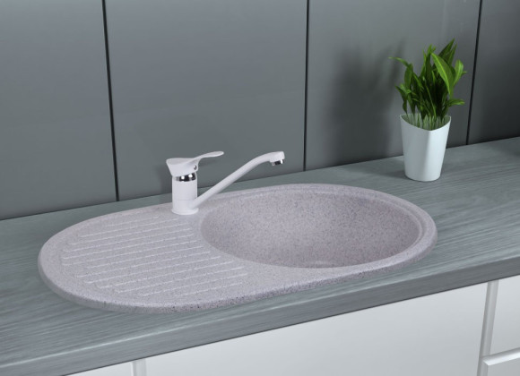 Кухонная мойка гранитная Cosh, 73x46, серый (COSH7446K210)