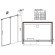 Душевые двери Radaway Espera DWJ 140R, правые (380114-01R)