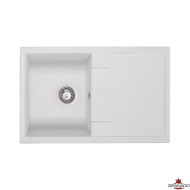 Кухонна мийка гранітна Granado Vigo, 78x50, білий (VIGO-1405)