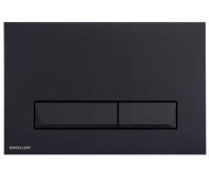 Змивна клавіша Excellent Platto, чорний (INEX.PL230.150.SOFT.BL)