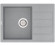 Кухонна мийка гранітна Vankor Orman, 61x49, сірий (ORMAN OMP 02.61 GRAY)
