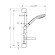 Душовий гарнітур Hansgrohe Croma 100 (27724000)