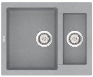 Кухонна мийка гранітна Vankor Orman, 61x49, сірий (ORMAN OMP 03.61 GRAY)