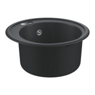 Кухонна мийка гранітна Grohe K200, 51x51, чорний (31656AP0)