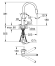 Смеситель для кухни Grohe Eurosmart Cosmopolitan, однорычажный, хром (31481001)