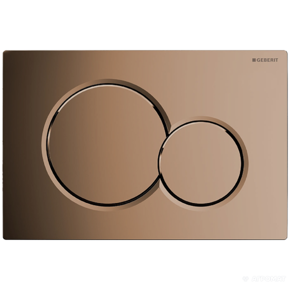 Змивна клавіша Geberit Sigma 01, латунь (115.770.DT.5)