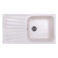 Кухонна мийка гранітна Cosh, 77x43, білий (COSH8146K203)