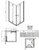Душова кабіна Radaway Eos KDD-B, 90x90 (37303-01-01N)