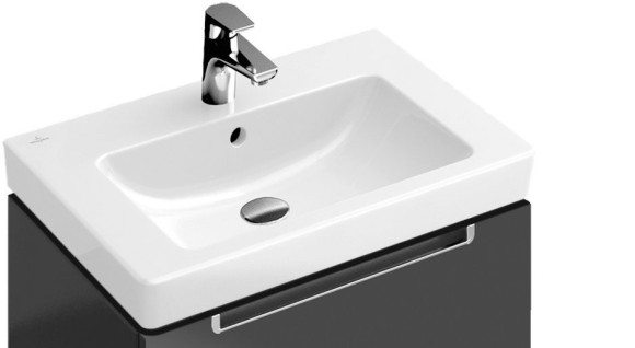Умывальник подвесной Villeroy&Boch Subway 2.0, 65 (7113FCR3)