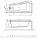 Ванна акриловая Radaway Evia, правая, 150x80 (WA1-44-150X080P)