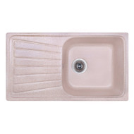 Кухонна мийка гранітна Cosh, 77x43, коричневий (COSH8146K806)