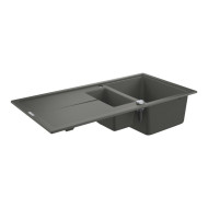Кухонна мийка гранітна Grohe K400, 100x50, сірий (31642AT0)
