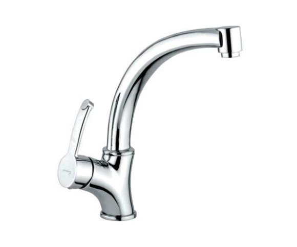 Смеситель для кухни Emmevi Planet, однорычажный, сатин (CS81007)