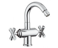 Змішувач для біде Emmevi Spirit New, двовентильний, хром (CR31004)