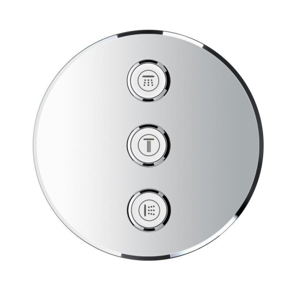 Смеситель для ванны Grohe Grohtherm SmartControl, трехвентильный, хром (29122000) Смеситель для ванны Grohe Grohtherm SmartControl, трехвентильный, хром (29122000)