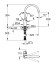 Комплект змішувачів 4 в 1 Grohe Eurosmart Cosmopolitan, хром (126115MK)
