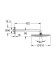 Комплект змішувачів 4 в 1 Grohe Eurosmart Cosmopolitan, хром (126115MK)