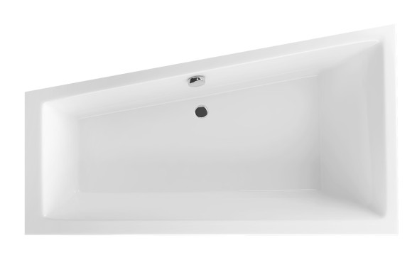 Ванна акриловая угловая 1600x950 Excellent M-Sfera Slim левая (WAEX.MSL16WHS)