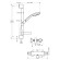 Душовий гарнітур Hansgrohe Croma 100 Multi/Combi (27086000)