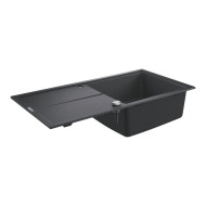 Кухонна мийка гранітна Grohe K400, 100x50, чорний (31641AP0)