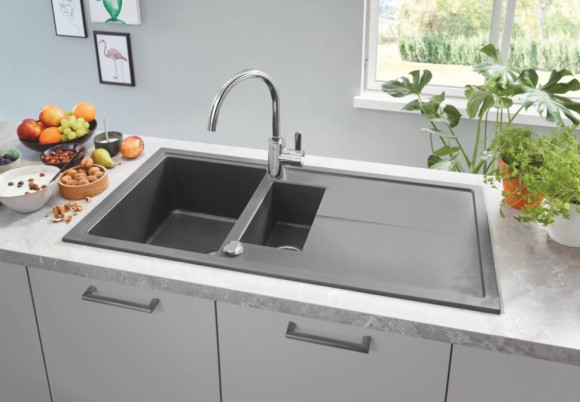 Смеситель для кухни Grohe Eurosmart Cosmopolitan, однорычажный, хром (32843002)