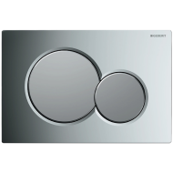 Змивна клавіша Geberit Sigma 01, матовий і глянцевий хром (115.770.KA.5)