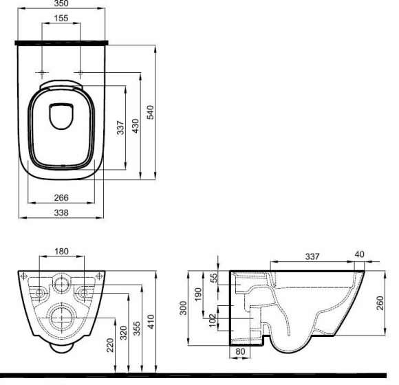 Комплект: Унитаз Kolo Modo Remfree + Инсталляция Geberit Duofix + Крышка Soft-Close (L33120000+111.300.00.5+L30112000)