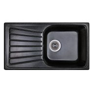 Кухонна мийка гранітна Cosh, 77x43, чорний (COSH8146K420)