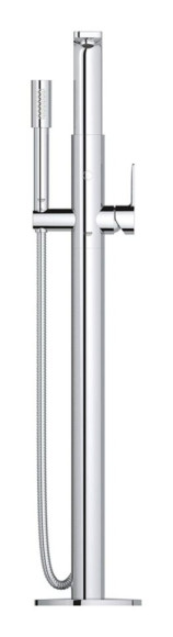 Смеситель для ванны Grohe Lineare New, однорычажный, хром (23792001)