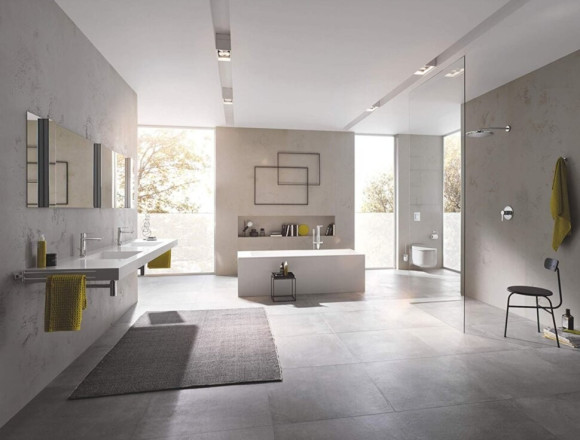 Смеситель для ванны Grohe Lineare New, однорычажный, хром (23792001)