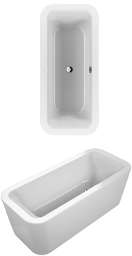 Ванна акрилова Villeroy&Boch Loop&Friends Square, 180х80 (UBA180LFS7PDV-01)