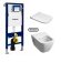 Комплект: Унітаз Kolo Modo Rimfree + Інсталяція Geberit Duofix + Кришка Soft-Close (L33120000+111.300.00.5+L30115000)